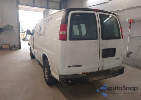 2011 Chevrolet Express 2500 Work Van from USA, damaged, VIN 1GCWGFCA0B1133724